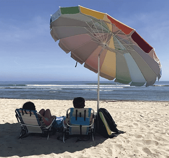 beach umbrella for windy conditions