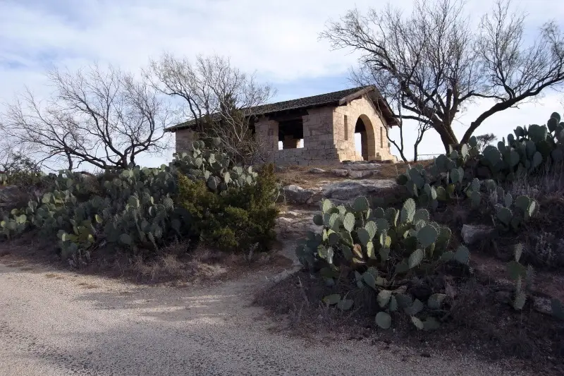 Pavilion at Big Spring State Park