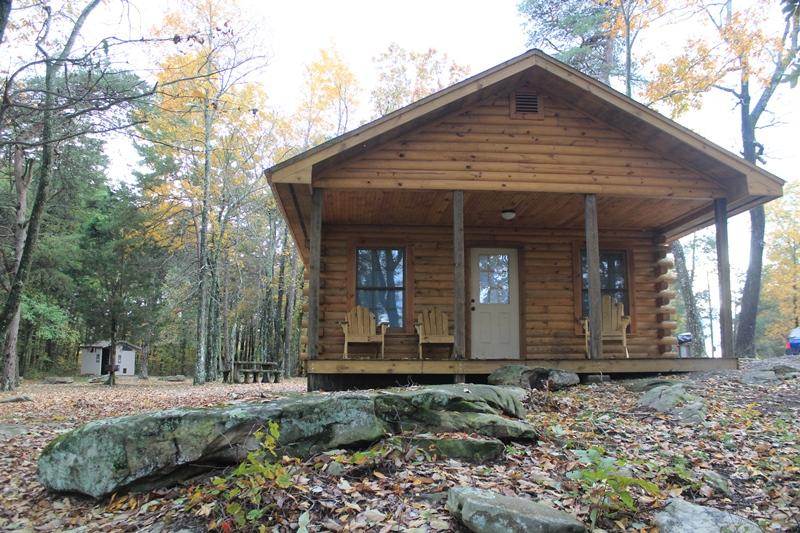Primitive Camping Cabin at DeSoto State Park