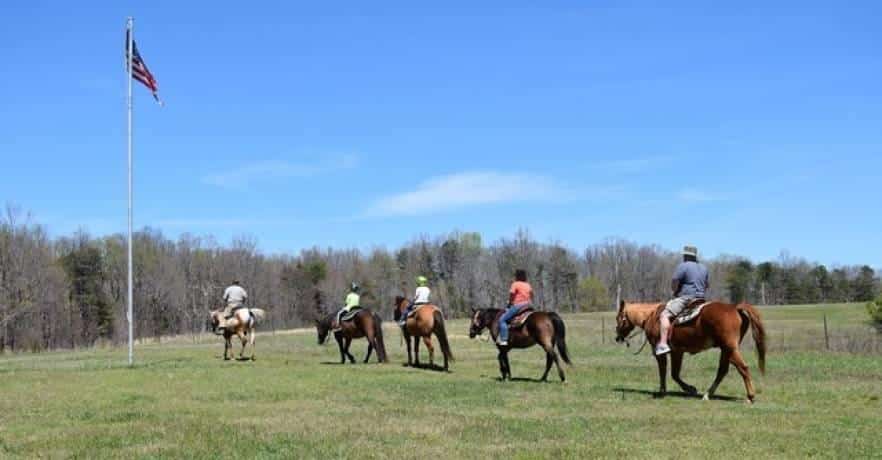 Horseback at DeSoto State Park