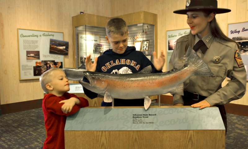 Visitor Center Bull Shoals at Bull Shoals-White River State Park