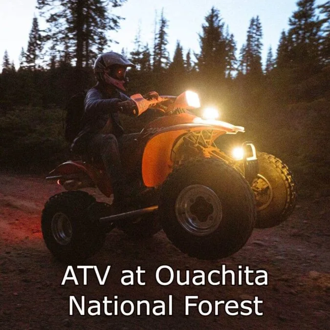 ATV at Ouachita National Forest
