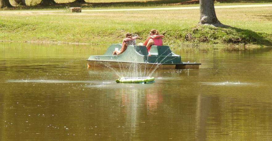 Blue Springs State Park Pedal Boat at Blue Springs State Park Alabama