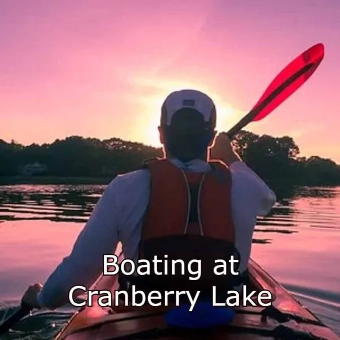 Cranberry Lake State Park 44 Boating at Cranberry Lake