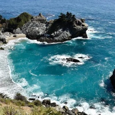 Julia Pfeiffer Burns State Park in California