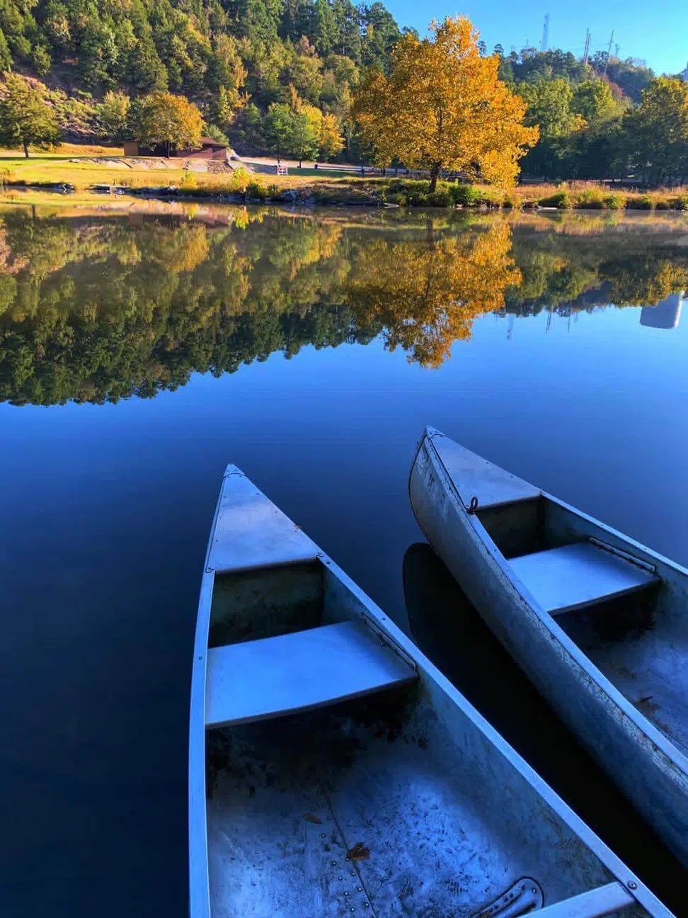 Boating Beavers at Beavers Bend State Park