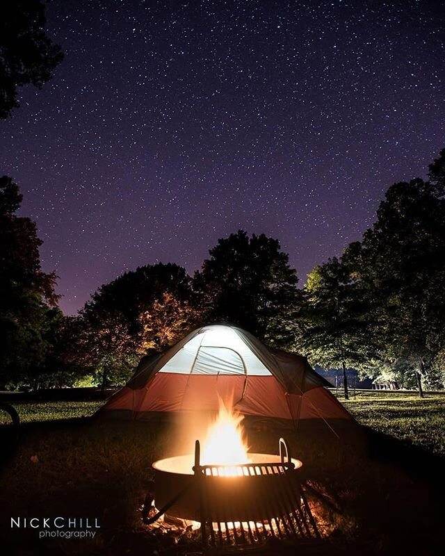 Backbone State Park 2 Camp Back at Backbone State Park