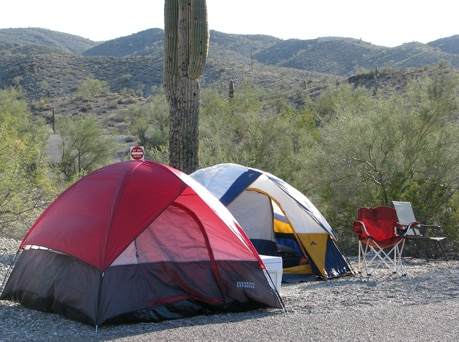 Camping Catalina State Park Arizona at Brantley Lake State Park