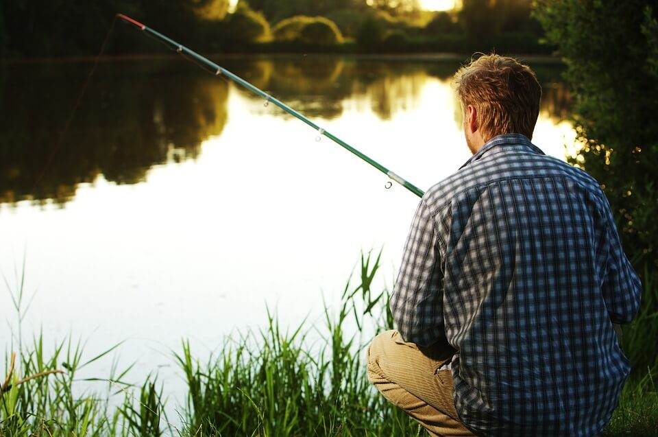 Fishing Admiral at Carvers Creek State Park