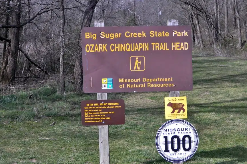 Big Sugar Creek State Park Missouri
