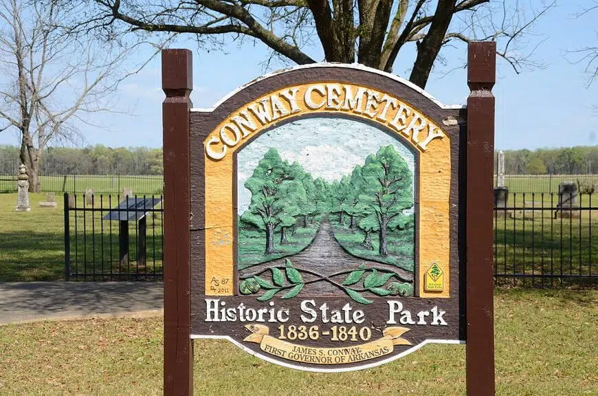 Conway Cemetery State Park 7 Conway Cemetery State Park Arkansas