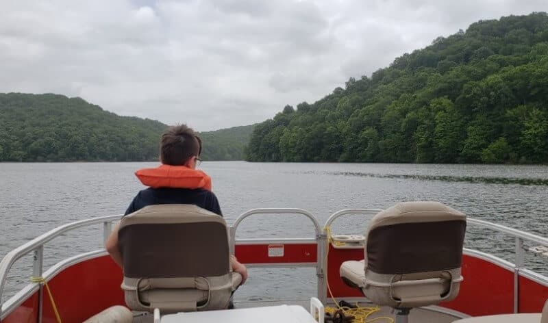 Boating Beech2 at Beech Fork State Park