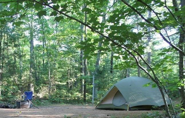 Camp Bay View1 at Washington State Park
