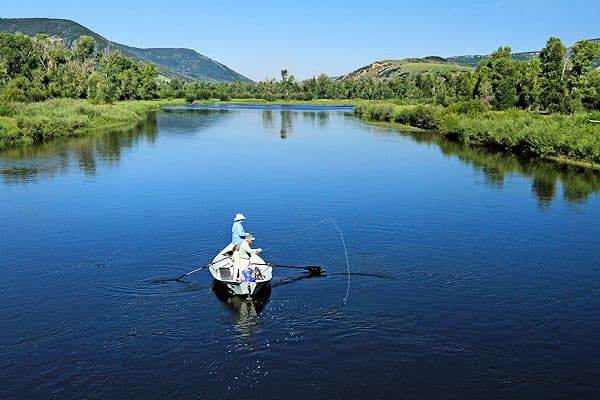 fishermen at yampa river state park