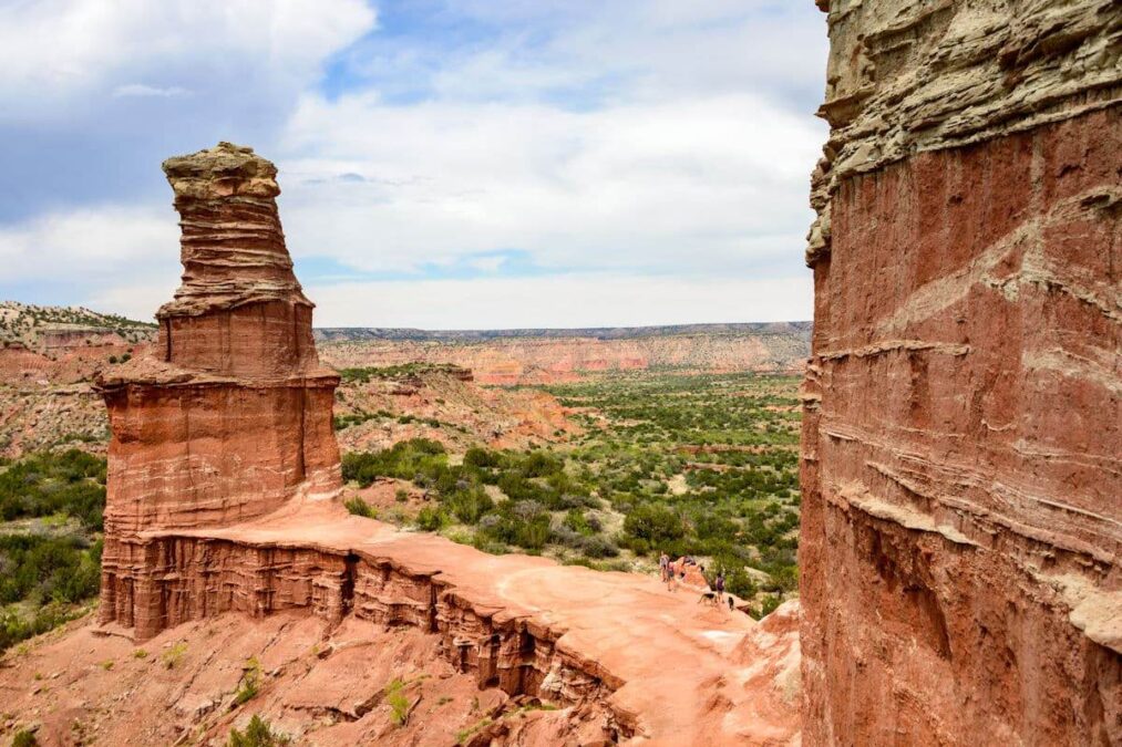 rock formations in a state park near lubbock texas