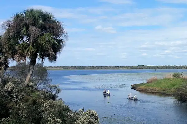 people canoeing in state park near sarasota florida
