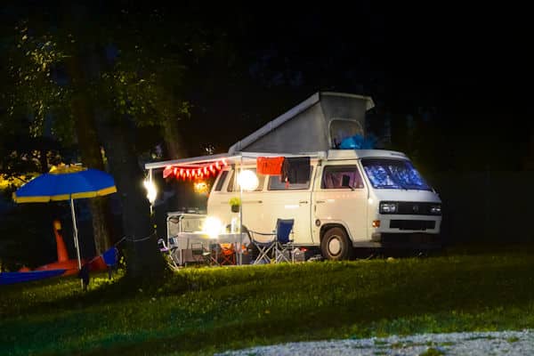 rv camping at meaher state park in alabama