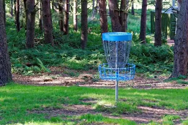 disc golf course at monte sano state park in alabama