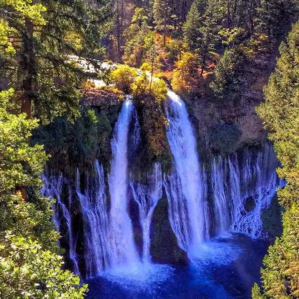 waterfall at mcarthur-burney falls memorial state park