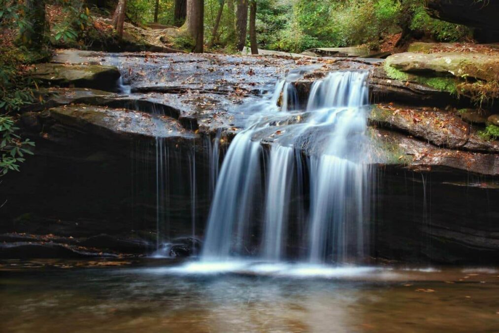 5 State Parks Near Clemson, South Carolina 1 waterfall in a state park near clemson south carolina