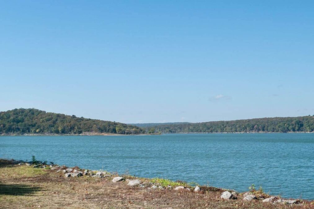 Cherokee Landing State Park 1 looking across Tenkiller Lake from Cherokee Landing State Park in Oklahoma