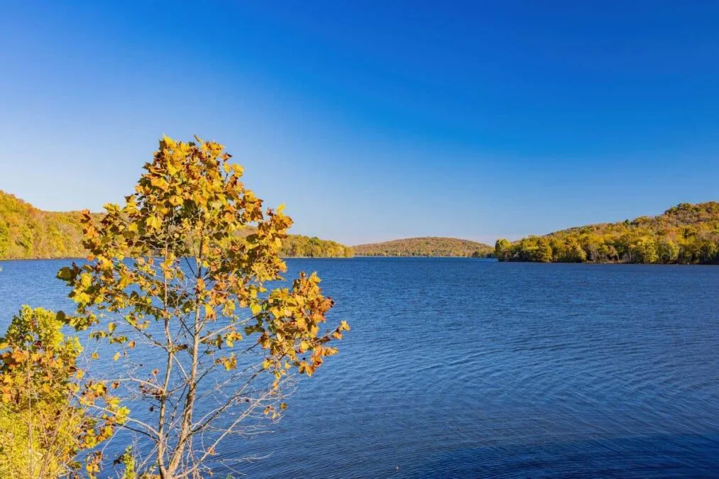 Greenleaf State Park 10 fall foliage by the lake at greenleaf state park in oklahoma