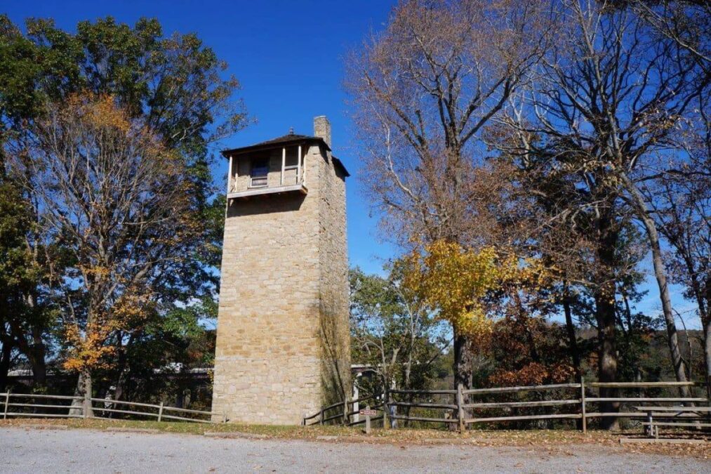 Jackson Ferry Shot Tower at Shot Tower State Park