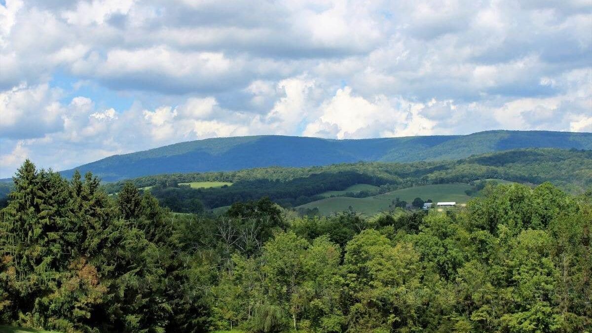 clouds over Blue Knob State Park