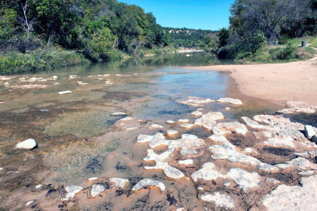 Dinosaur Valley on the Paluxy river in Texas