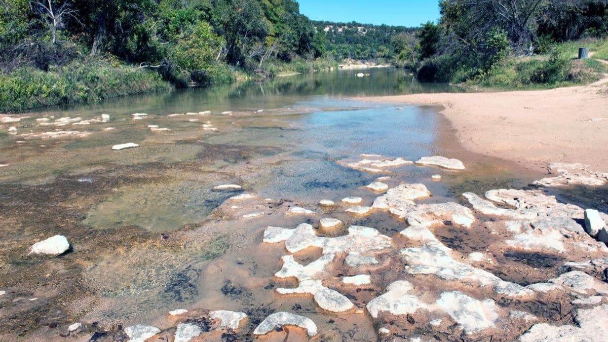 Dinosaur Valley on the Paluxy river in Texas