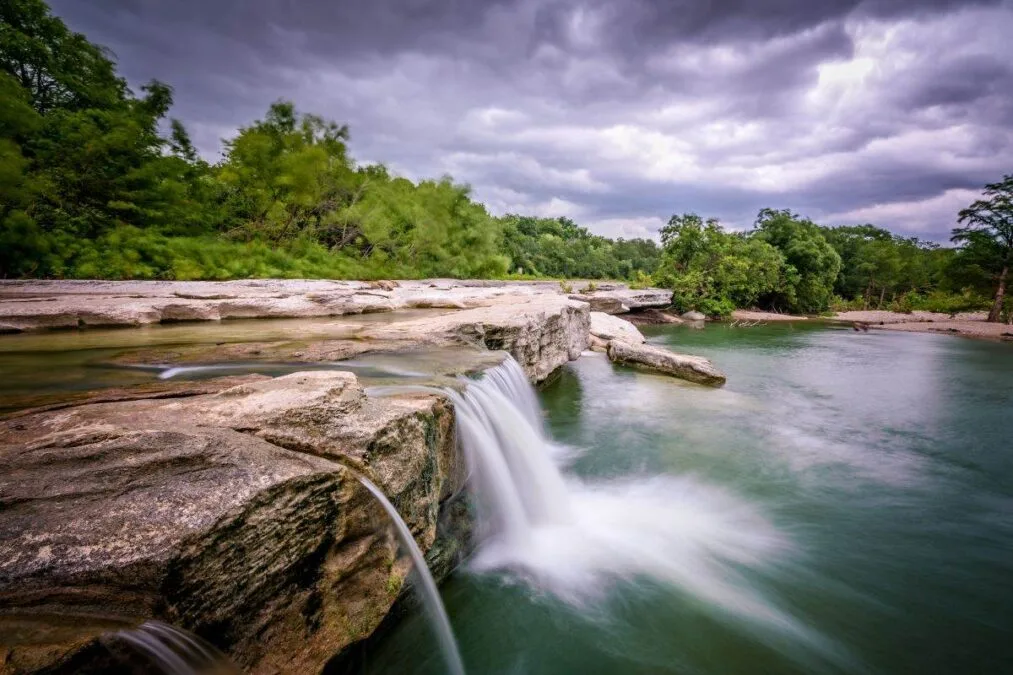 Waterfall at McKinney Falls State Park
