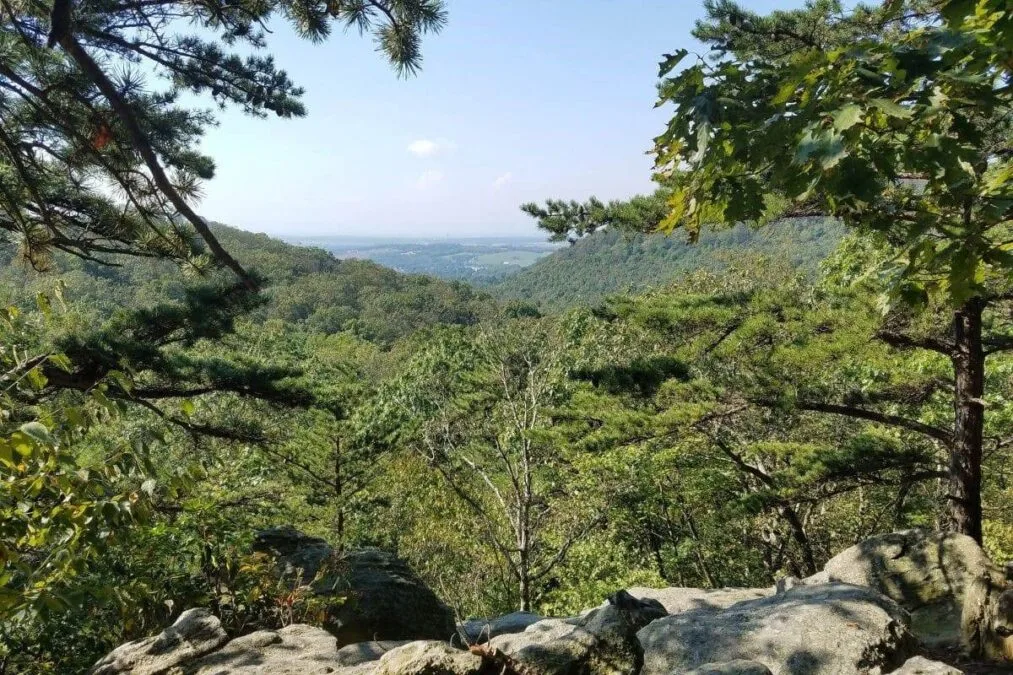 Mont Alto State Park 80 a view of the valley below from Mont Alto State Park
