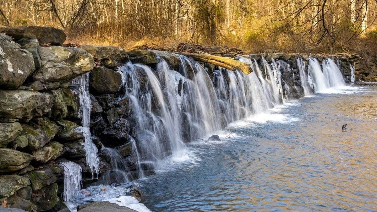 Sycamore Mills Dam at Ridley Creek State Park