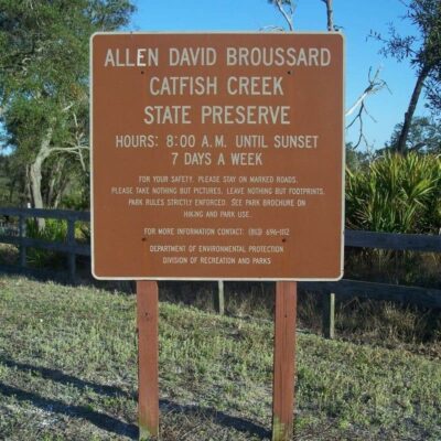 Allen David Broussard Catfish Creek Preserve State Park