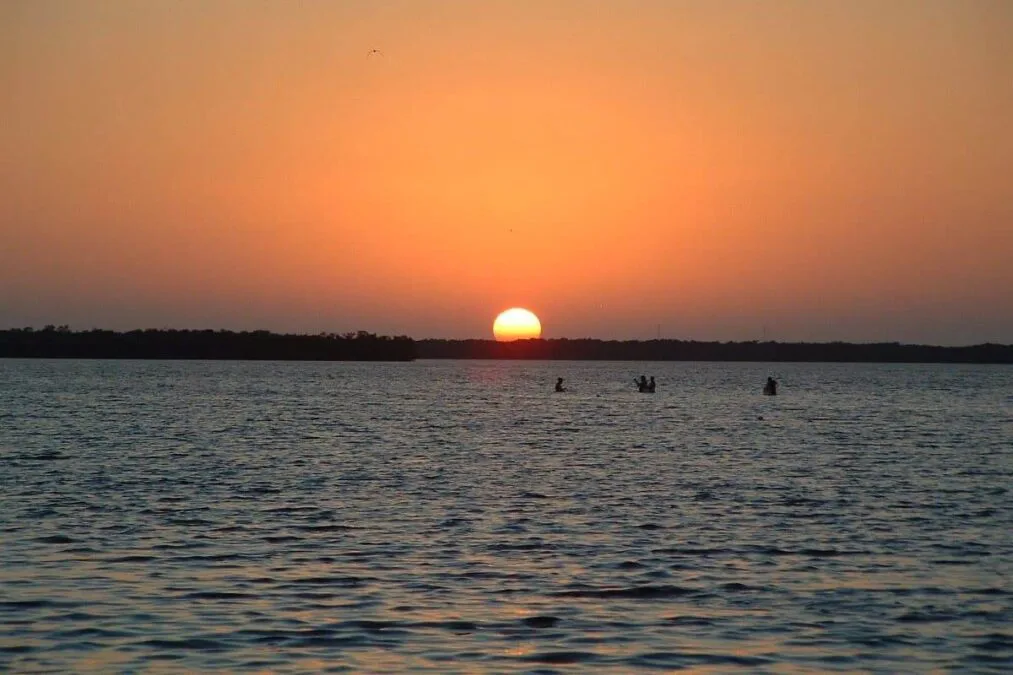Sunset over Cockroach Bay Preserve State Park