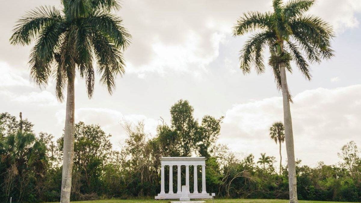 Memorial to Barron Collier at Collier-Seminole State Park