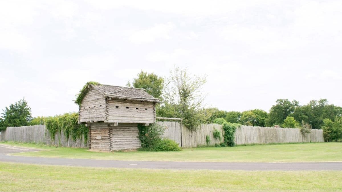 Old Fort Parker Blockhouse at Fort Parker State Park