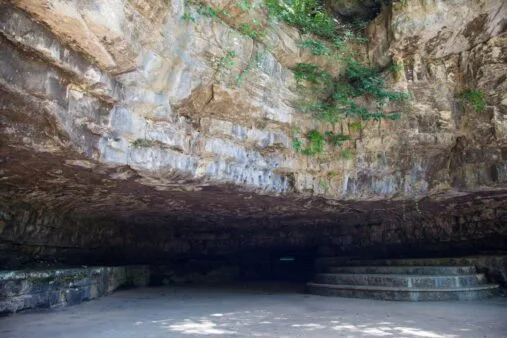 Dunbar Cave State Park 18 Entrance to the cave at Dunbar Cave State Park