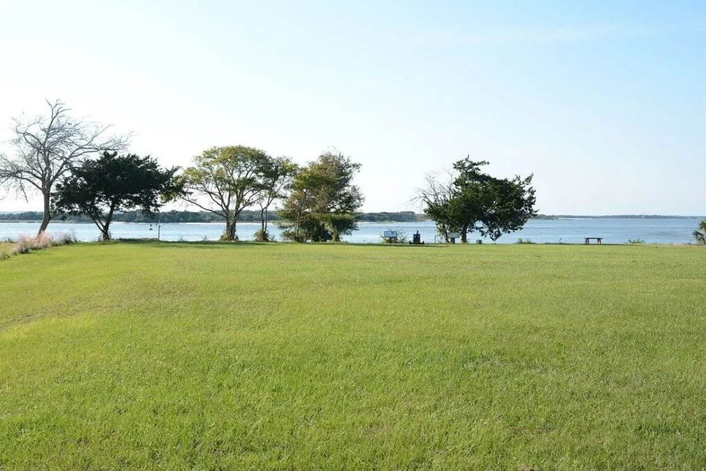 View of the Amelia River from Fernandina Plaza Historic State Park