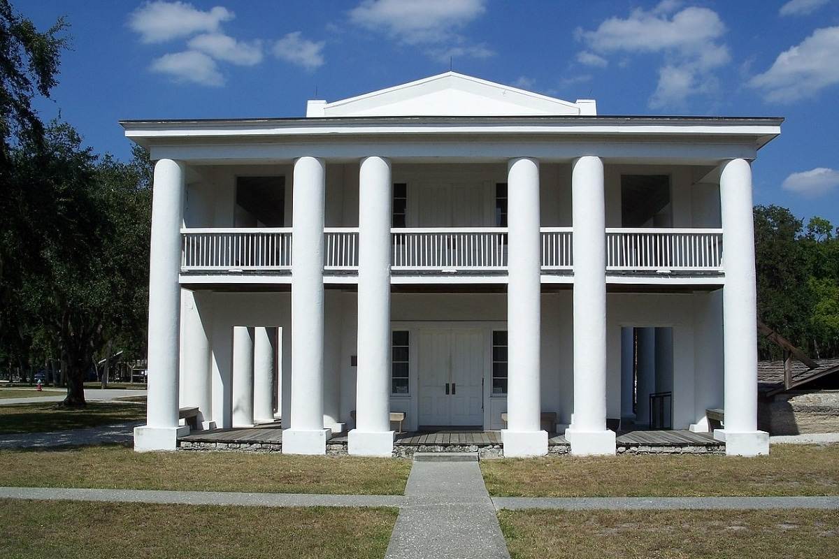Mansion at Gamble Plantation Historic State Park