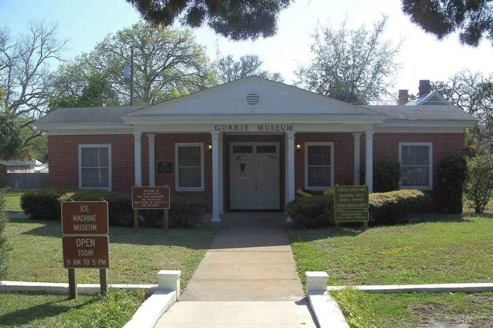 Front of the museum at John Gorrie Museum State Park