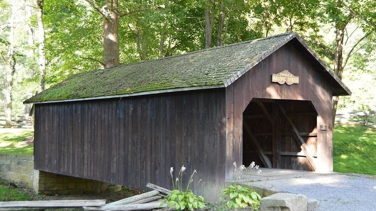Thomas J. Malone Covered Bridge at Beaver Creek State Park