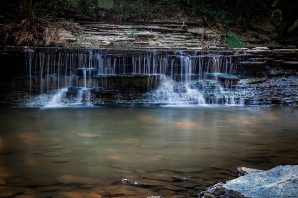 Caesar Creek State Park 11 waterfalls at Caesar Creek State Park