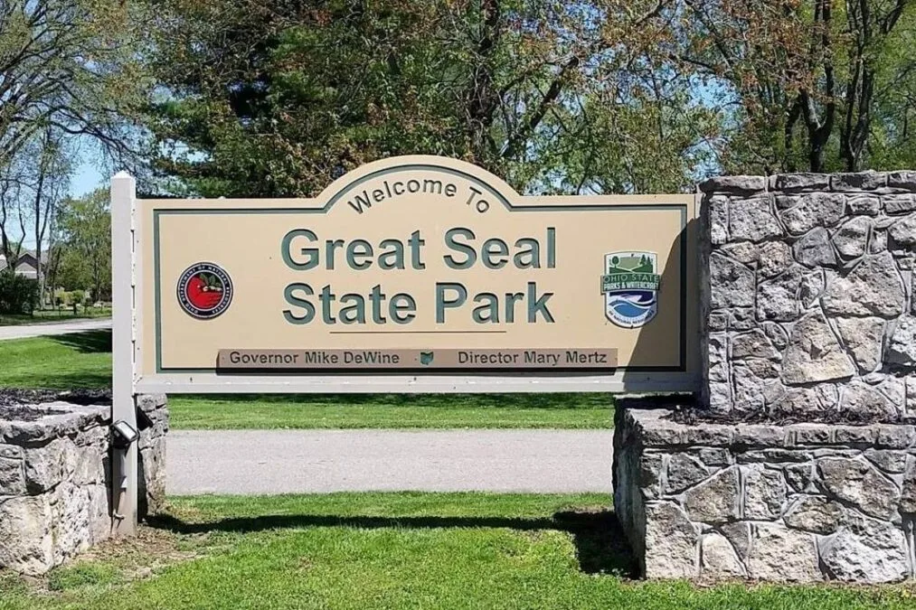 Great Seal State Park 25 Great Seal State Park welcome sign