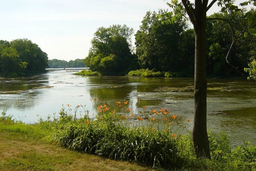 The Maumee River as taken from Mary Jane Thurston State Park in Grand Rapids, Ohio.