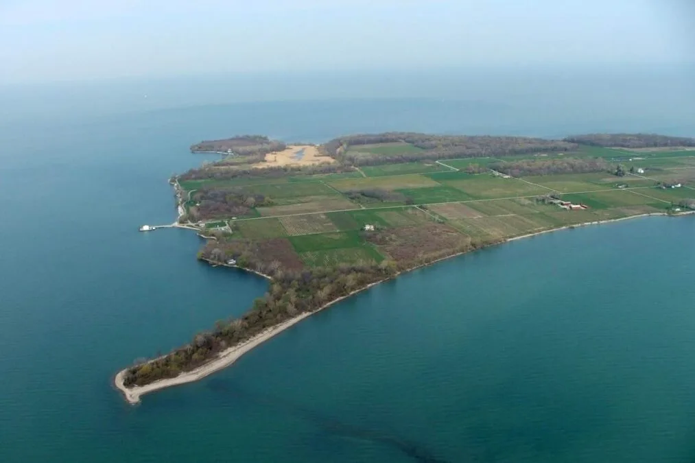 North Bass Island State Park 57 Aerial photograph of North Bass Island State Park