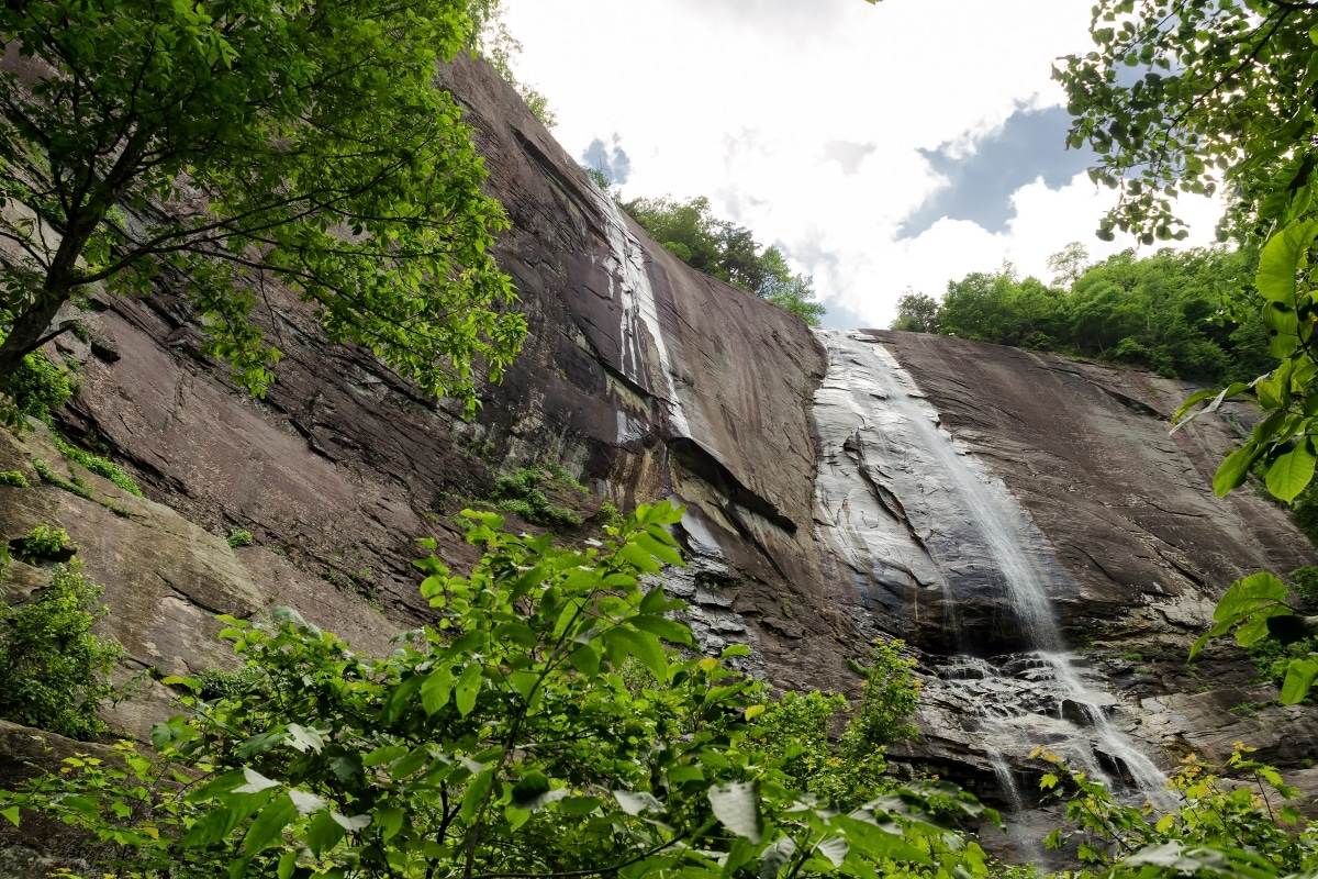 Hickory Nut Falls at Chimney Rock State Park