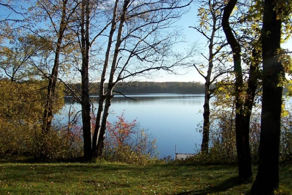 Lake Metigoshe State Park 9 The lake through the trees at Lake Metigoshe State Park