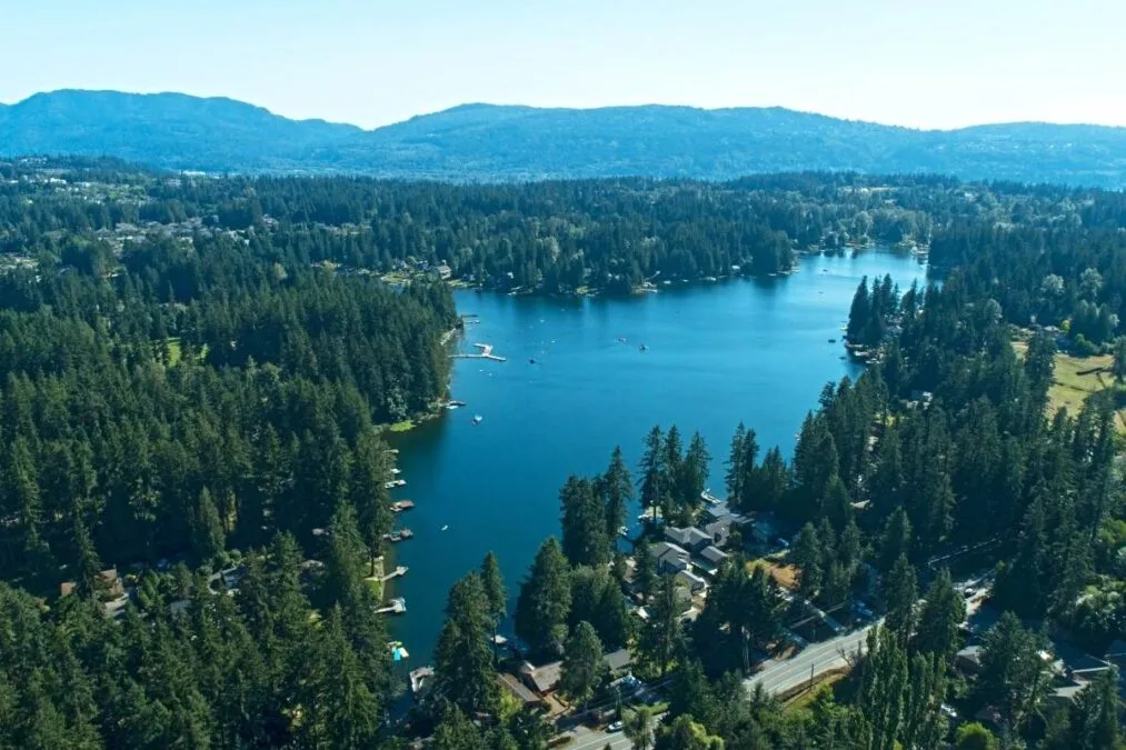 Lake Sammamish State Park 58 aerial photograph of Lake Sammamish State Park