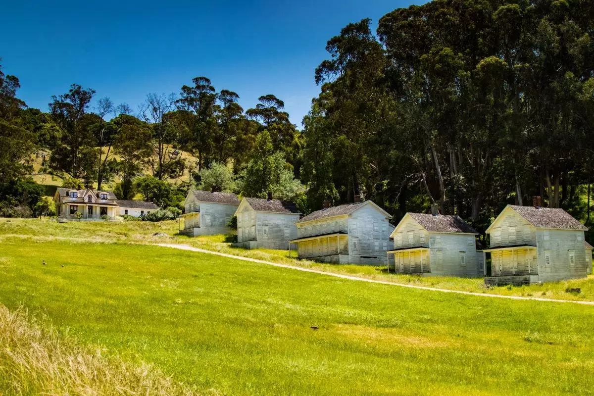 Camp Reynolds Barracks at Angel Island State Park